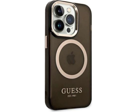 Guess GUHMP14XHTCMK Aizmugurējais Apvalks Priekš Apple iPhone 14 Pro Max