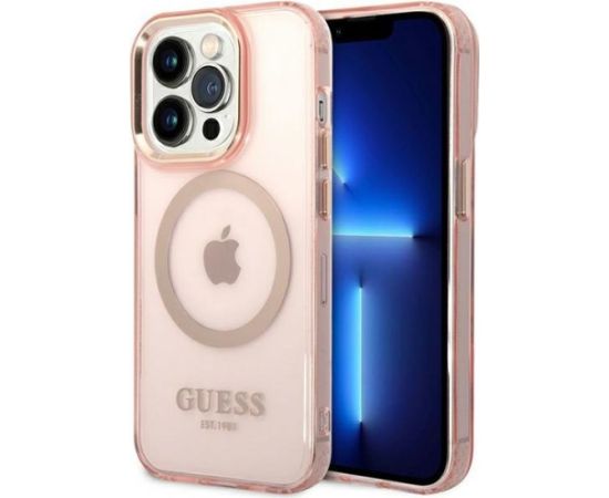 Guess GUHMP14XHTCMP Aizmugurējais Apvalks Priekš Apple iPhone 14 Pro Max