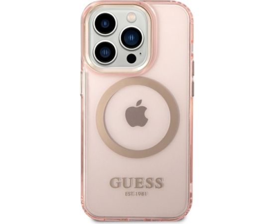 Guess GUHMP14XHTCMP Aizmugurējais Apvalks Priekš Apple iPhone 14 Pro Max