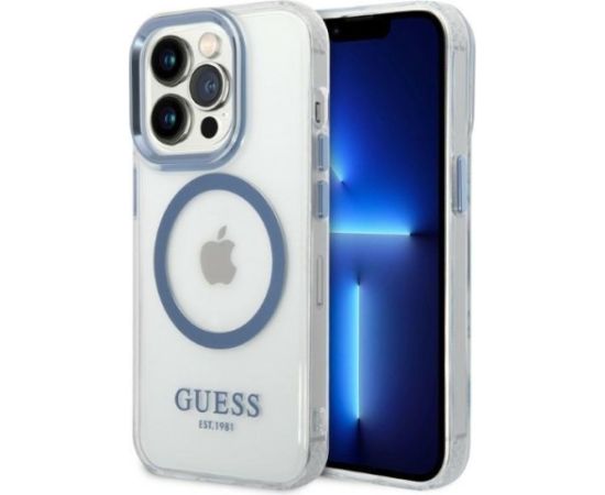 Guess GUHMP14XHTRMB Aizmugurējais Apvalks Priekš Apple iPhone 14 Pro Max