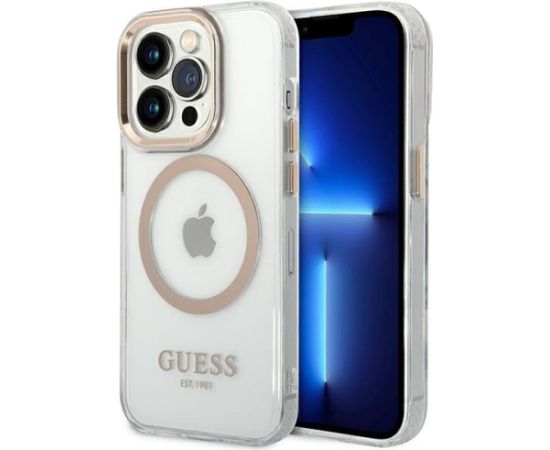 Guess GUHMP14XHTRMD Aizmugurējais Apvalks Priekš Apple iPhone 14 Pro Max