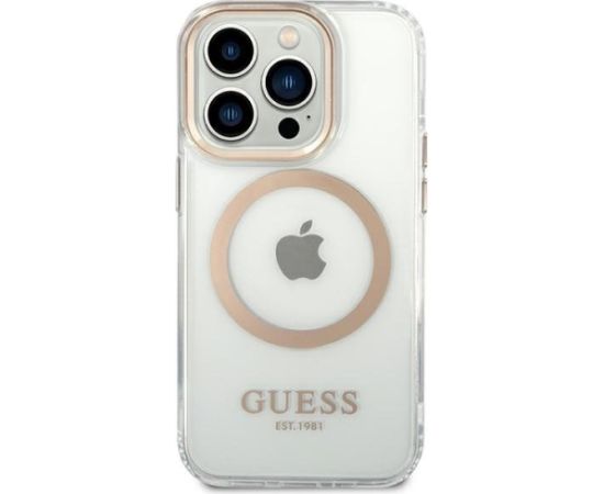 Guess GUHMP14XHTRMD Aizmugurējais Apvalks Priekš Apple iPhone 14 Pro Max