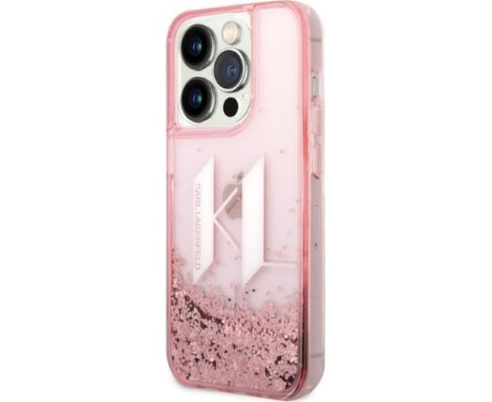 Karl Lagerfeld KLHCP14LLBKLCP Aizmugurējais Apvalks Priekš Apple iPhone 14 Pro
