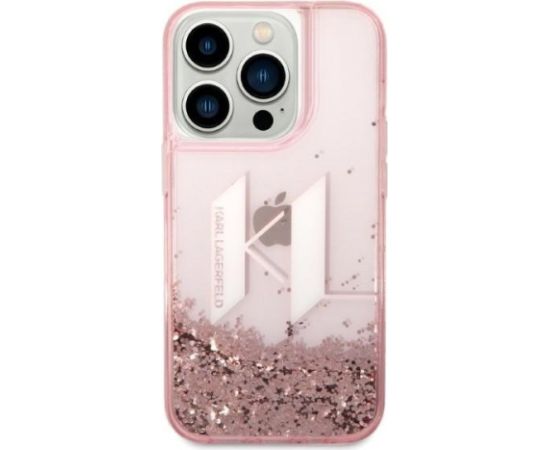 Karl Lagerfeld KLHCP14LLBKLCP Aizmugurējais Apvalks Priekš Apple iPhone 14 Pro