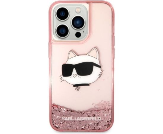 Karl Lagerfeld KLHCP14LLNCHCP Aizmugurējais Apvalks Priekš Apple iPhone 14 Pro