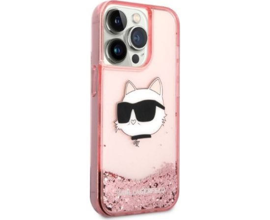 Karl Lagerfeld KLHCP14LLNCHCP Aizmugurējais Apvalks Priekš Apple iPhone 14 Pro