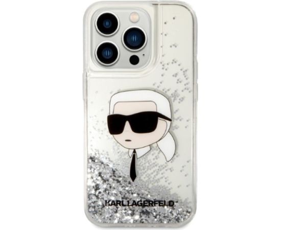 Karl Lagerfeld KLHCP14LLNKHCH Aizmugurējais Apvalks Priekš Apple iPhone 14 Pro