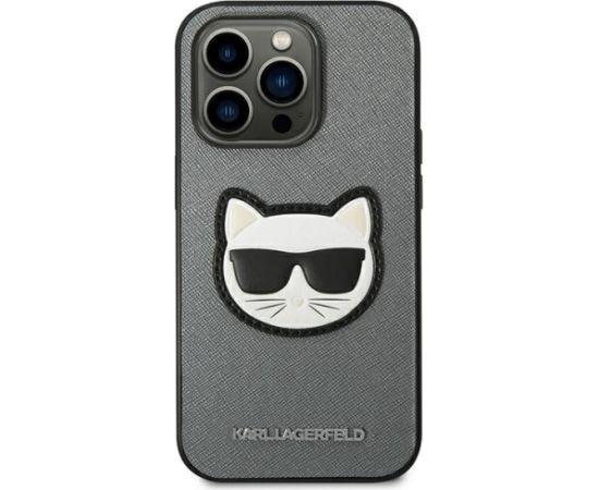 Karl Lagerfeld KLHCP14LSAPCHG Aizmugurējais Apvalks Priekš Apple iPhone 14 Pro