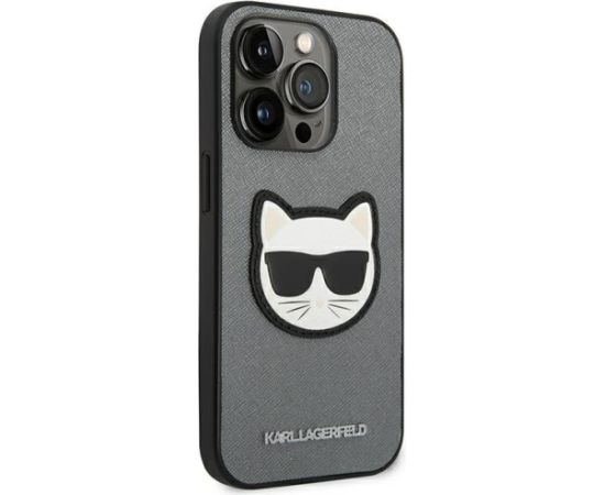 Karl Lagerfeld KLHCP14LSAPCHG Aizmugurējais Apvalks Priekš Apple iPhone 14 Pro