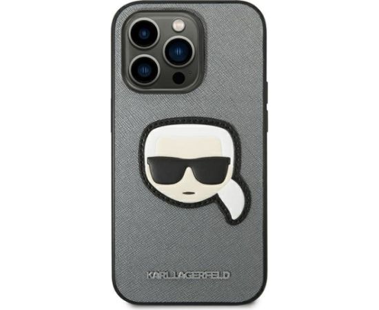 Karl Lagerfeld KLHCP14LSAPKHG Aizmugurējais Apvalks Priekš Apple iPhone 14 Pro