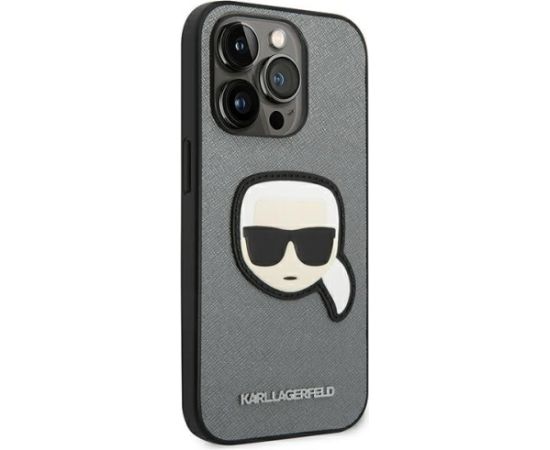 Karl Lagerfeld KLHCP14LSAPKHG Aizmugurējais Apvalks Priekš Apple iPhone 14 Pro