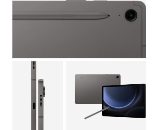 Samsung Galaxy Tab S9 FE WiFi Gray 6+128GB 27.7 cm (10.9") Samsung Exynos 6 GB Wi-Fi 6 (802.11ax) Android 13 Grey