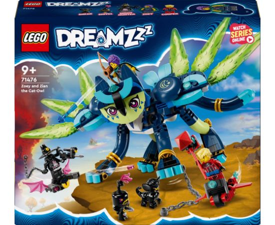 LEGO DREAMZzz Зои и кот-сова Зиан (71476)