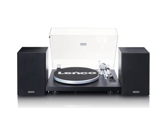 Vinyl record player with 2 external speakers Lenco LS500BK black