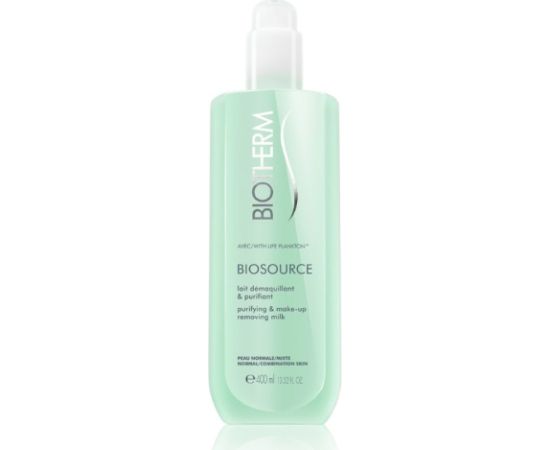 Biotherm Biosource Purifying &Makeup Removing Milk 400ml