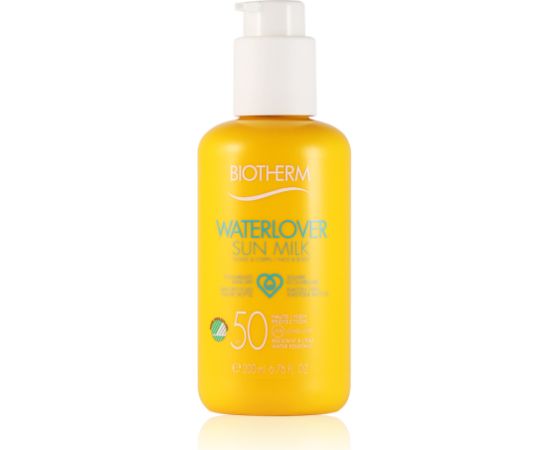 Biotherm Waterlover Sun Milk w/Pump SPF50 200ml