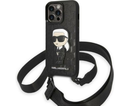 Karl Lagerfeld KLHCP14LSTKMK Aizmugurējais Apvalks Priekš Apple iPhone 14 Pro