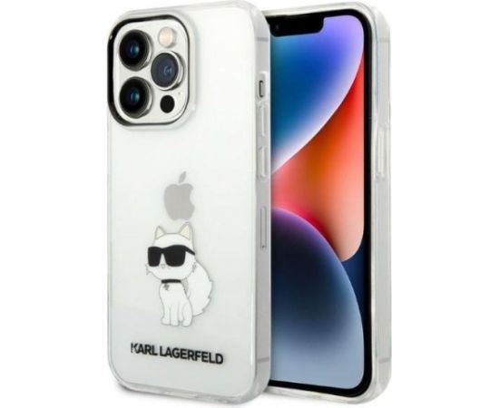 Karl Lagerfeld KLHCP14XHNCHTCT Aizmugurējais Apvalks Priekš Apple iPhone 14 Pro Max