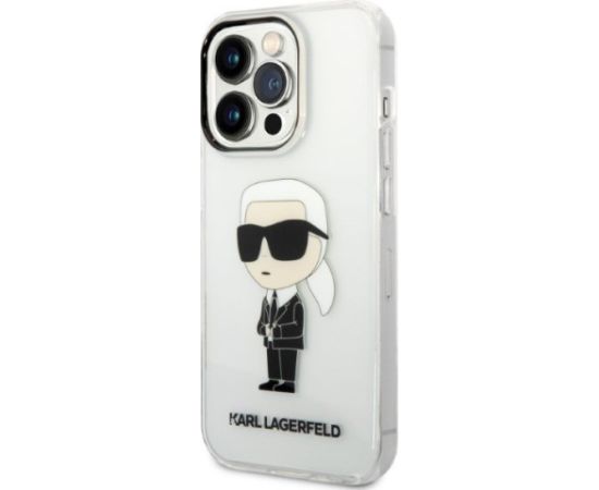 Karl Lagerfeld KLHCP14XHNIKTCT Aizmugurējais Apvalks Priekš Apple iPhone 14 Pro Max