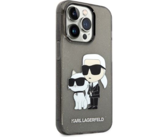 Karl Lagerfeld KLHCP14XHNKCTGK Aizmugurējais Apvalks Priekš Apple iPhone 14 Pro Max