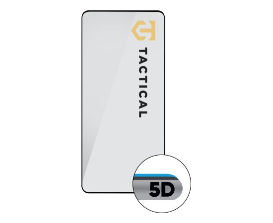 Tactical Glass Shield 5D for Motorola Edge 40 Pro Black