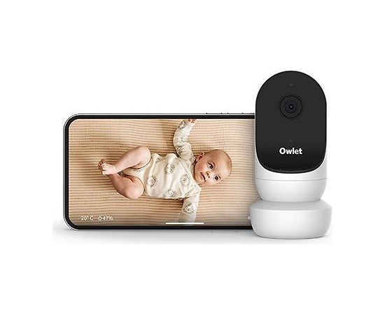 Owlet Cam 2 Smart HD video bērnu monitors, balts  Контроль и безопасность  /  Радио и видеоняни