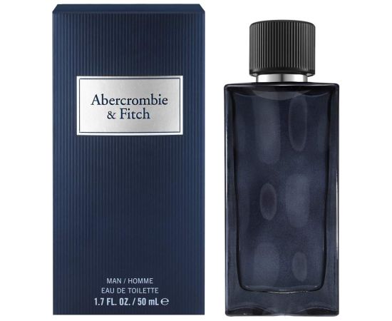 Abercrombie & Fitch First Inst. Blue Man Edt Spray 50ml Vīriešu Smaržas