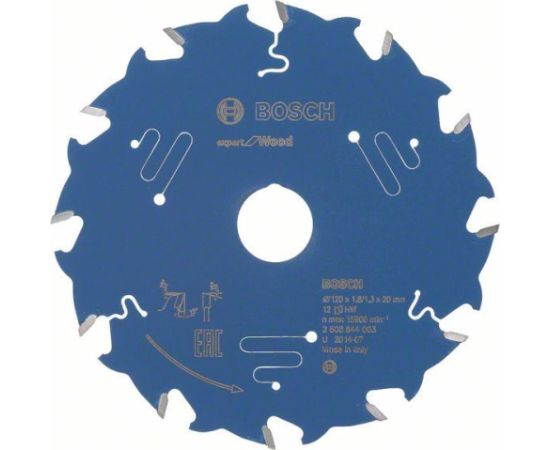 Griešanas disks Bosch Expert for Wood 2608644017; 160x20 mm; Z36