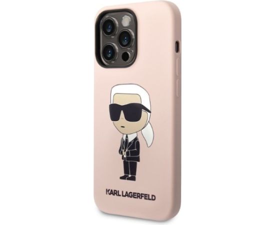 Karl Lagerfeld KLHCP14XSNIKBCP Aizmugurējais Apvalks Priekš Apple iPhone 14 Pro Max