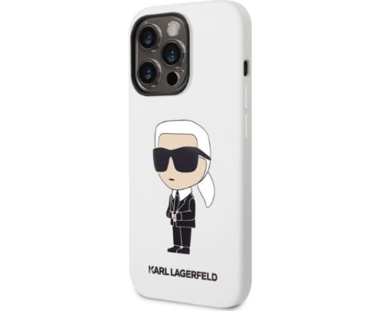 Karl Lagerfeld KLHCP14XSNIKBCH Aizmugurējais Apvalks Priekš Apple iPhone 14 Pro Max