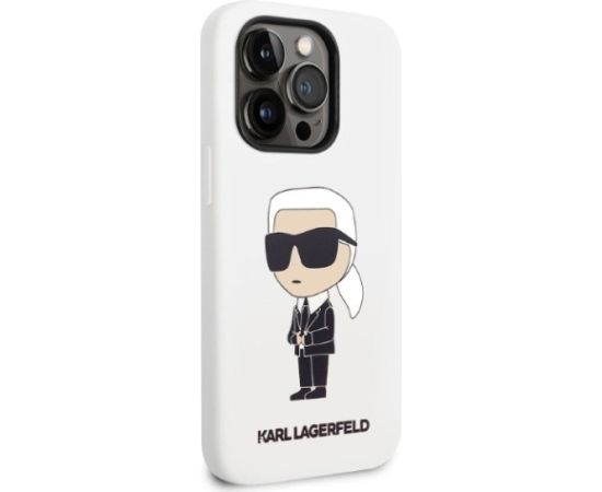 Karl Lagerfeld KLHCP14XSNIKBCH Aizmugurējais Apvalks Priekš Apple iPhone 14 Pro Max