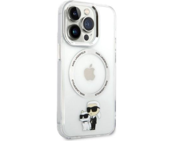 Karl Lagerfeld KLHMP14LHNKCIT Aizmugurējais Apvalks Priekš Apple iPhone 14 Pro