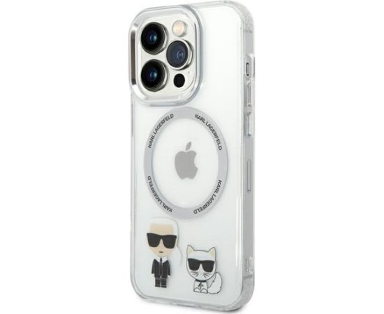 Karl Lagerfeld KLHMP14LHKCT Aizmugurējais Apvalks Priekš Apple iPhone 14 Pro