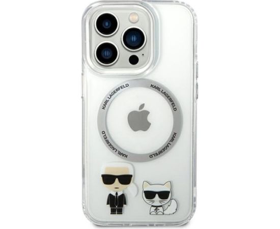 Karl Lagerfeld KLHMP14LHKCT Aizmugurējais Apvalks Priekš Apple iPhone 14 Pro