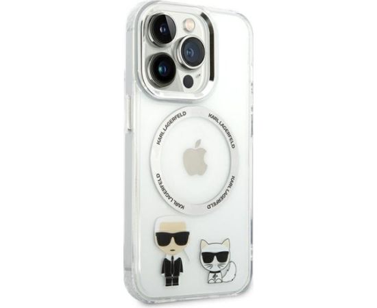 Karl Lagerfeld KLHMP14LHKCT Aizmugurējais Apvalks Priekš Apple iPhone 14 Pro