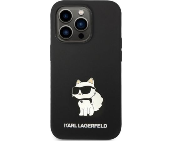 Karl Lagerfeld KLHMP14LSNCHBCK Aizmugurējais Apvalks Priekš Apple iPhone 14 Pro
