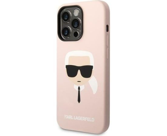 Karl Lagerfeld KLHMP14LSLKHLP Aizmugurējais Apvalks Priekš Apple iPhone 14 Pro