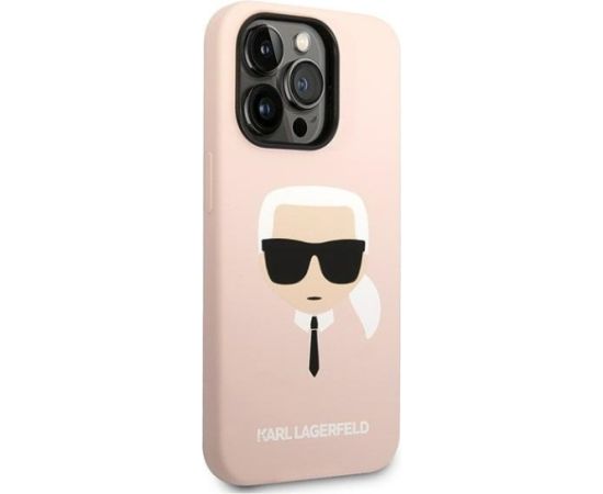 Karl Lagerfeld KLHMP14LSLKHLP Aizmugurējais Apvalks Priekš Apple iPhone 14 Pro