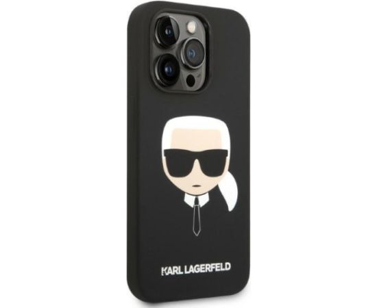 Karl Lagerfeld KLHMP14LSLKHBK Aizmugurējais Apvalks Priekš Apple iPhone 14 Pro