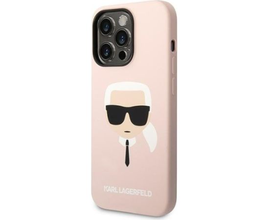 Karl Lagerfeld KLHMP14XSLKHLP Aizmugurējais Apvalks Priekš Apple iPhone 14 Pro Max