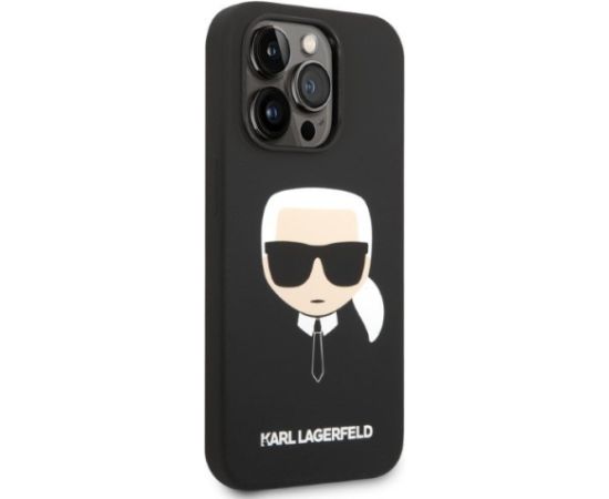 Karl Lagerfeld KLHMP14XSLKHBK Aizmugurējais Apvalks Priekš Apple iPhone 14 Pro Max