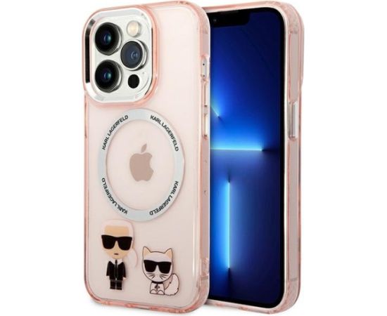 Karl Lagerfeld KLHMP14XHKCP Aizmugurējais Apvalks Priekš Apple iPhone 14 Pro Max