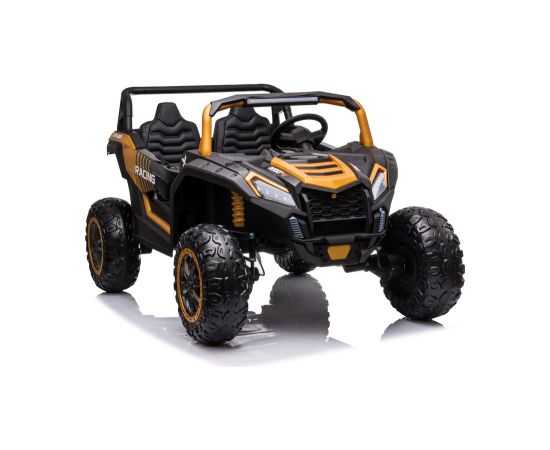 Bērnu divvietīgs kvadricikls Buggy A032, zelta krāsā