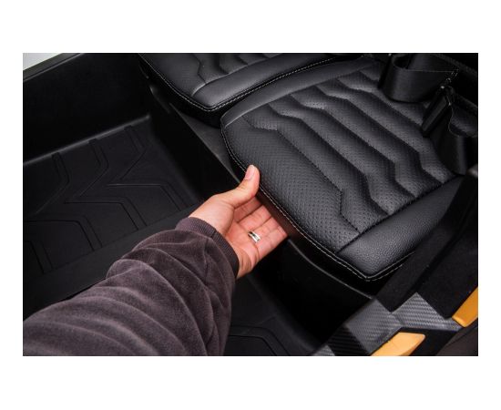 Bērnu divvietīgs kvadricikls Buggy A032, zelta krāsā
