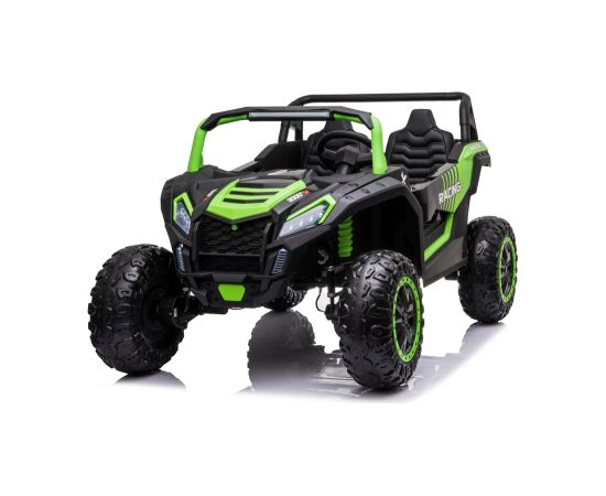 Lean Buggy A032 Bērnu divvietīga automašīna, zaļš
