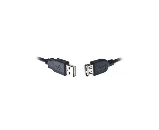 Gembird USB 2.0 A- A-socket 75cm cable Black