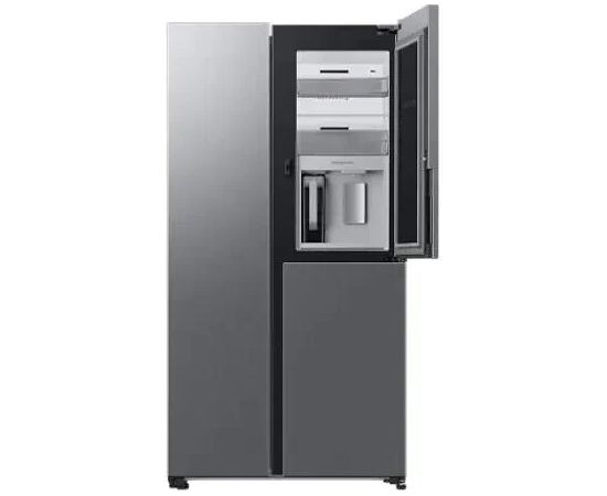 Samsung RH69B8920S9/EG RS8000, side-by-side (stainless steel/silver, food showcase door, beverage center, fixed water connection)