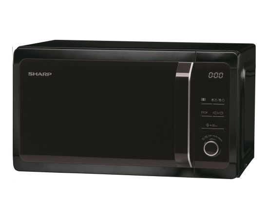 SHARP R243BK mikroviļņu krāsns 20L 800W melna