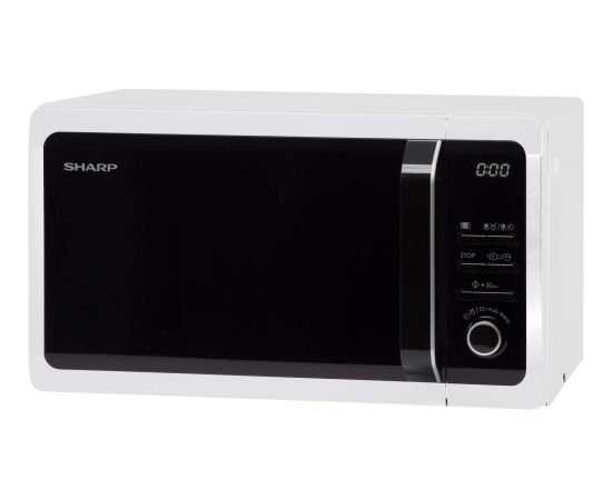 SHARP R243W mikroviļņu krāsns 20L 800W balta