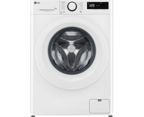 LG F2WR508SWW veļas mazg. mašīna ar tvaika funkciju 8kg 1200rpm